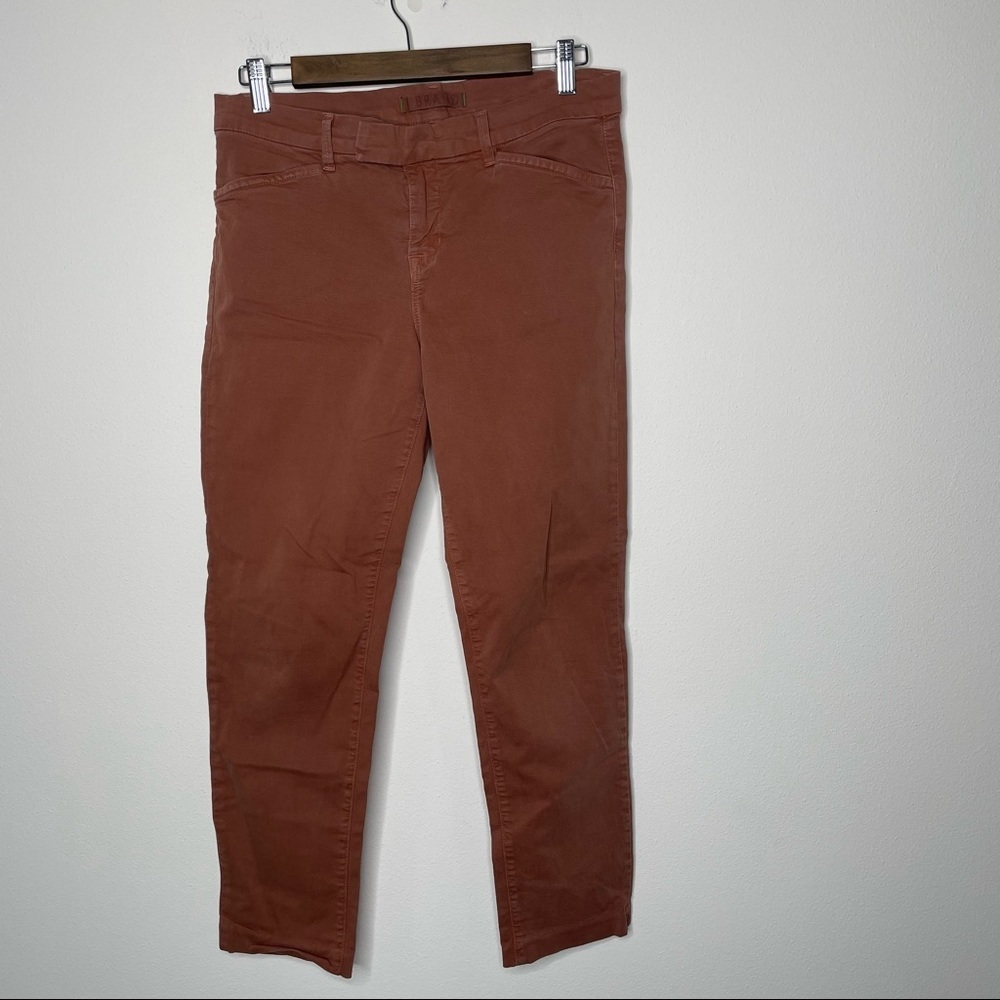 J Brand Rust Orange Skinny Pants 29